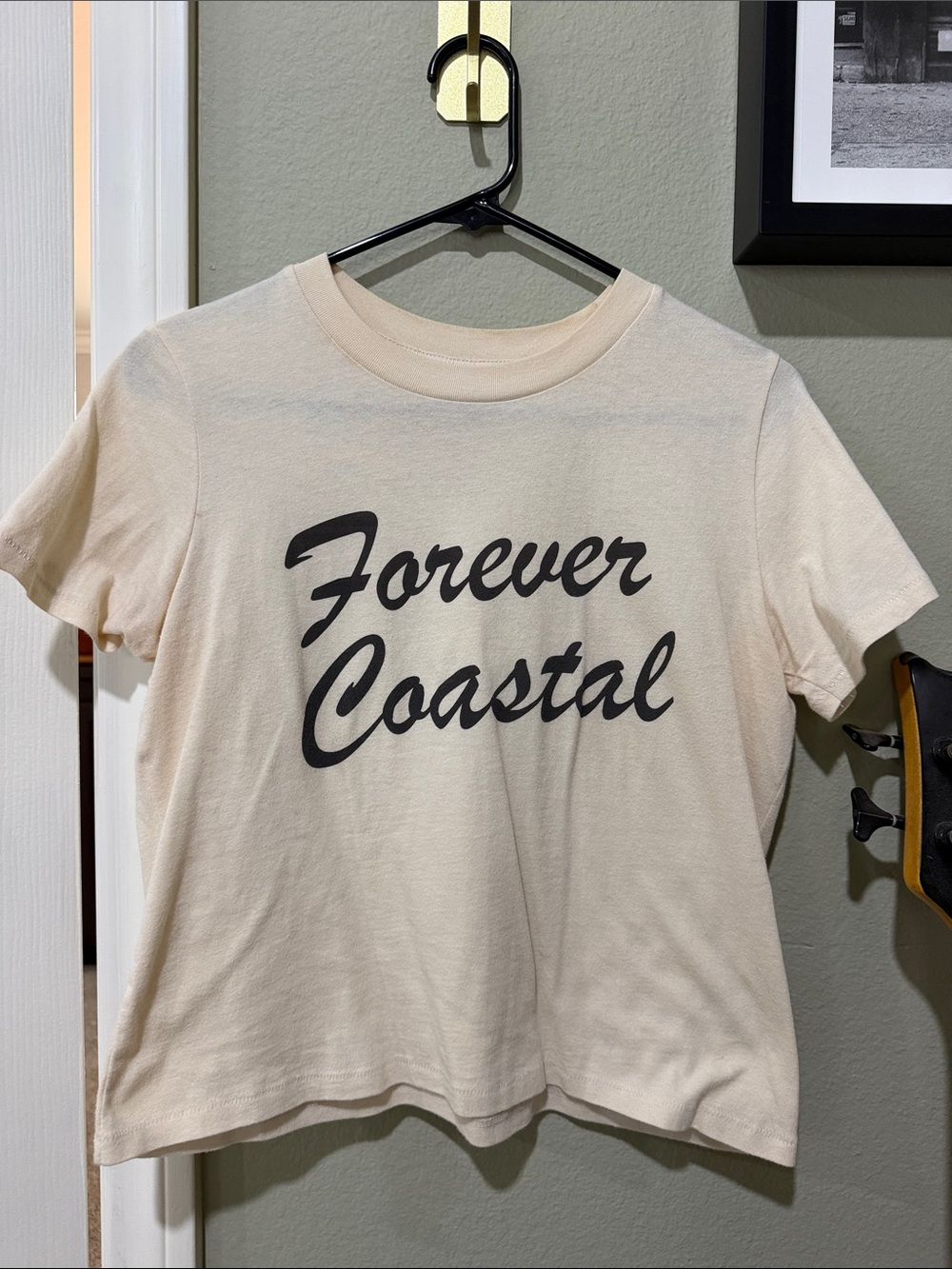 Billabong Cream 'Forever Coastal' Graphic Tee